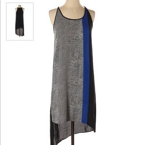 BCBGMAXAZRIA ASYMMETRICAL DRESS Size S